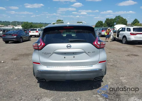 2015 Nissan Murano Sl z USA, uszkodzony, nr VIN 5N1AZ2MH1FN238646